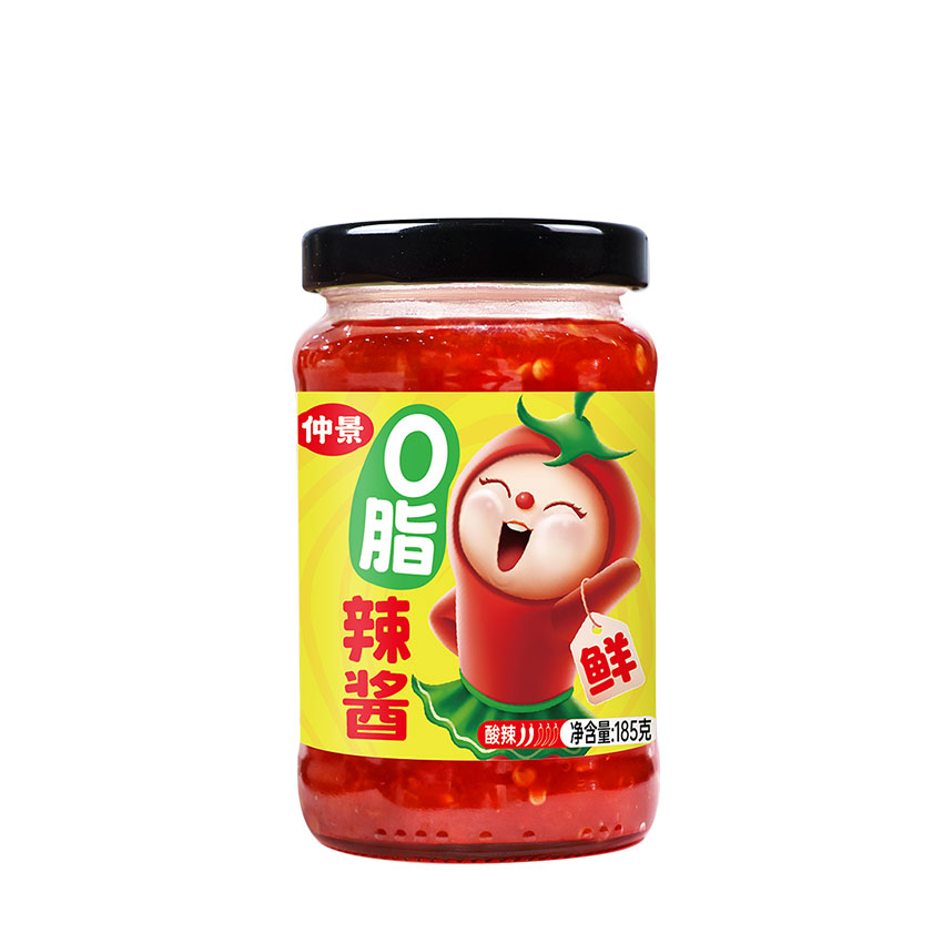 Zhong Jing Chili Sauce (0% Fat) 185g Zhong Jing Chili Sauce (0% Fat) 185g